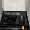 Sendowtek Hot Air Styler Brush Set for Women 5 in 1, 800W 3 Level Temp Hairdryer Comb for Rotating Curling Straightening Volumize Auto Wrap Curler Multi-Styler Hair Styling Tools for Multi Hair Home