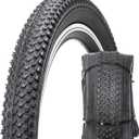 MOHEGIA Bike Tire,20x2.125/24x1.95/26x1.95/27.5x2.125 inch Foldable Replacement Mountain Bicycle Tire