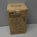 TAILI Shower Caddy Suction Cup 2 Pack, Heavy Duty Bathroom Organizer, Removable Shelves for Inside Shower, Shampoo, Waterproof Suction Plastic Storage for Bathroom Accessories Holder, White