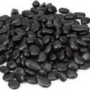 18lbs Natural Polished Decorative Gravel - Small Black Stones, Aquarium Gravel & Garden Ornamental Pebbles