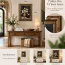 Vintage White Flower Canvas Wall Art,Gold Framed Floral Wall Decor24x16in