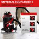 Shop-Vac Premium Universal Hose Plastic 8'X 1-7/8", Vacuum Hose Compatible with Rigid, Dewalt, Husky, Craftsman, Bauer, Masterforce Vacuum Cleaners