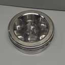 Mother's Day Gift Stainless Steel Spice Container 7 Containers and Small Spoon Orange See Through Masala Box Indian Masala Dabba with size 8 X 8 inches