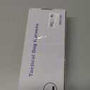 Dog Harness for Large Dogs Heavy Duty, Tactical No Pull Dog Harness with Molle System, Easy On and Off Service Dog Vest, Breathable Padded, Adjustable Reflective Pet Vest for Walking Hiking Training (L(Neck:18-24", Chest:25-36"), 45-80 lbs, Green)