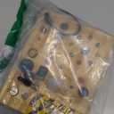 Joyreal Montessori Busy Board Wooden Sensory Toys for Toddler with LED Light Up Switch, Baby Fidget Board Travel Toys for 18+ Months, Boys Girls Birthday, Medium