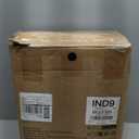 Sakugi Storage Shelves - 5 Tier Shelf Organizer, Heavy Duty Garage Shelving Unit with Leveling Feet, Stable Metal Shelves Organizer for Pantry, Kitchen and Closet, 33.0" W x 12.6" D x 72.0" H, Black