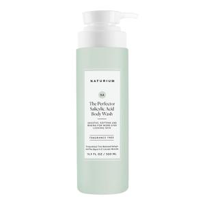 Naturium The Perfector Salicylic Acid Body Wash, Gentle & Smoothing Cleanser, 16.9 oz