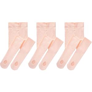 Girls Women Dance Ballet Tights Convertible Transition Leggings for Kids Students Tights 60D (Toddler/Kids/Women) (Pink)