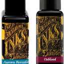 Diamine Fountain Pen Ink 30ml Oxblood & Aurora Borealis - 2 Pack