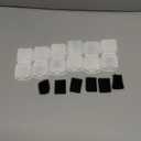 Cat Water Fountain Filters: 12 Cat Fountain Filter Replacement - 3 Months Set of Replacement Filters for ATMZIQXR Pet Fountains S18 - Contains 6 Carbon Filters + 6 Sponges Filters