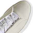 adidas Men's Acesmash Fashion Sneakers (14, Beige/White/White)