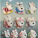 Tagi. Haha Puppy Pendant Small Plush Bag Pendant Charms