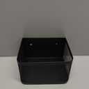 1 Pcs Magnetic Shelf For Fridge, Black, 6.3''L*4.9''W*3.9''H