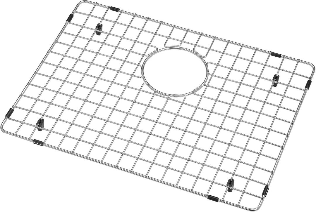 Starstar Sinks Protector Stainless Steel Kitchen Sink Bottom Grid, Rack 22 x 17.25
