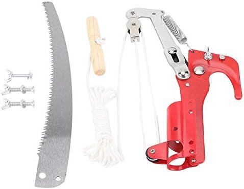 High-Altitude Tree Pruning Shear Extendable Harvester Pole Saw for Trimming Without Pole