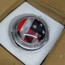 Commemorative Cremation Urns for Human Ashes Adult Male Urn for Ashes for Men - Personalized Decorative Urns - Patriotic and Military Urn Handcrafted for Veteran (Large American Flag)
