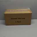 Set of 2 Industrial Touch Control Table Lamps with USB C+A Ports and AC Outlet - 3-Way Dimmable Black Bedside Lamps Nightstand Desk Lamps for Bedroom Living Room, Glass Shade & 2 LED Bulbs Included