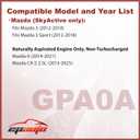 EPAuto GPA0A (PE07-13-3A0A) Engine Air Filter, Replacement for Mazda CX-5 2.0L/2.5L, Mazda 6, Mazda 3 Fits SkyActiv and Naturally Aspirated Models (20122025)