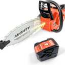 Mighty Force Chainsaw Toy for Toddlers - Realistic Lights, Sounds & Spinning Action, Safe Design with Easy-Grip Handle, Perfect for Pretend Play Boys Aged 3+