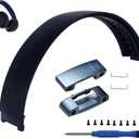 2 Sets Studio Pro Headband Replacement Parts & Replacement Hinge Compatible with Beats Studio Pro and Studio 3 Headphones, Studio Pro Replacement Headband Metal Repair Parts (Navy)