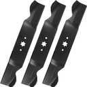 942-0677 Mulching Blades for 54" Deck, 942-0677B Mower Blades Compatible with Cub Cad-et Craftsman MTD Toro Lawn Mower, Replaces 742-0677, 742-0677A, 742-0677B, 942-0677A, 3 Pack