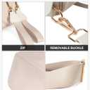 FEIBOON Spacious Nylon Crossbody Bag Bum Bag Handbags Wallets Purses Trendy Shoulder Bag for Women