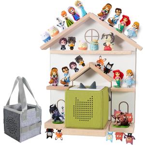 Tonie Shelf for Toniebox - Toniebox Storage for All Your Tonie Accessories toniebox Characters and toniebox Figures, Toniebox Organizer, Tonie Shelf(White)