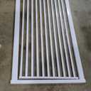 59 Inch Extra Tall Pet Gate for Cats,29.5-43" Adjustable Wide Dog Gates, No Drilling Pressure Mounted Walk Through Tall Cat Gate for Doorways, Hallway, Stairs (White)