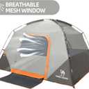 CAMEL CROWN Tents for Camping 4/8 Person Waterproof Tent Quick Setup Folding Outdoor Backpacking Tents Family Hiking