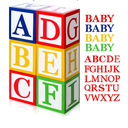 6 Pcs Trunk or Treat Decorations Custom Letter Inspire Party Decoration 30x30 cm Alphabet Boxes with 104 Pcs Letter Cutouts(4 Sets of A-z) Party Favor Birthday Photo Block Props School Decor