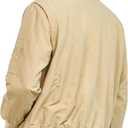 NORTHYARD Men's Bomber Jacket Lightweight Casual Windbreaker Zip Up Fashion Windproof Coat Spring Fall (XL)