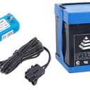 12V 12AH Battery and Charger Combo Kit for Peg Perego Taurus Utility Truck for Polaris RZR 900 for Polaris Slingshot for John-Deere Gator XUV for Gaucho Rock'in Children Ride on Car