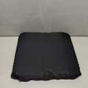 Gel Seat Cushion for Long Sitting - 16.5" x 14.5" x 2.4" (Extra ThickSoft) Gel Cushion for People Over 185 lbs, Pressure Relief Cushion for Office Chair, Egg Cushions for Wheelchair, Gel Pad for Car (Thicken Size Blue Gel)