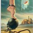 Jkeyfody Oil Painting Posters Salvador Dali Art Canvas Posters Decorative Room Aesthetic Bedroom Wall Art Poster Office Home Modern Hanging Picture 16x24inch(40x60cm), Unframe-style