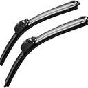 MOTIUM OEM QUALITY Premium All-Season Windshield Wiper Blades (22"+21" pair for front windshield)