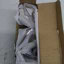 JSOT Outdoor Solar Lights - Solar Powered Deck Lights Waterproof Light for Fence Post Light Outside for Backyard Patio Stair Wall Lighting, 3LED Cool Light 6 Pack