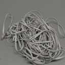 Cat6a Ethernet Cable Slim 300ft Outdoor&Indoor, 28AWG Pure Copper Cat6 Internet Cable for Waterproof & Direct Burial, Flexible Cat6 Ethernet Cable 10G 550MHZ, Cat 6 Network cable for Indoor White