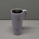 REDUCE Chiller Vacuum Insulated 40 oz Tumbler with Spill-Proof Silicone Straw - Sustainable Tritan Lid with Water Intake Markers - Soft Sit Base Travel Mug - Dishwasher Safe - Gentle Lavender