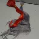 Grey Bundles Straight Bundles Human Hair 22 24 26 Inch Unprocessed Brazilian Virgin Weave Hairs Gray 1 and 1 Red Bundle 50 Gram Per Bundle Human Hair Extensions