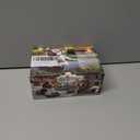 Unbreakable Dog Toy for Power Chewers, Large Dog Interactive Feeder with Food Cups & Treat Food Slow Feeder - Anxiety Relief with Pupscile for Large Breeds (Grey, Medium)