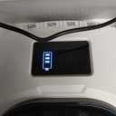 M - GlowPro Professional Hybrid 86W Wireless Rechargeable UV LED Nail Curing Lamp Cordless Nail Dryer for Gel Nails, Manicure, Pedicure (Black & White)