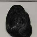 AGPTEK 40 Inches Heat Resistant Long Curly Wave Wig with Full Head Clip - Black