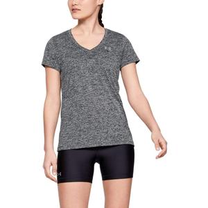 Under Armour Women's Tech V-Neck Twist Short-Sleeve T-Shirt (Large)