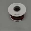 Brown Wired Edge Ribbon,2-1/2 Inch 10 Meters Spool,Use for DIY Gift Wrapping Wreath Floral Arrangement Bow Decoration