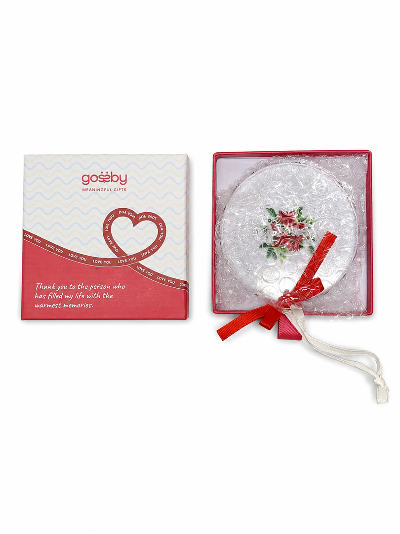 GOSSBY Thank You Ornament - Thank You Gift for Women - Christmas, Appreciation Gift for Teacher, Coworker, Employee, Boss, Friend - Christmas Tree Ornament Decor Idea 2025