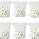 AQUANEAT Bio Ceramic Rings 6 lbs Aquarium Sump Filter Media Fish Tank Koi Pond Canister Filter Media in 6 Free Mesh Bags