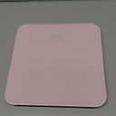 Ovutek Bathroom Scale for Body Weight, Highly Accurate Digital Weighing Machine for People, Upgraded Batteries Included, Compact Size, LED Display, High Standards Sturdy Tempered Glass, 400lb, Pink