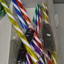 10PK Flashing Christmas Candy Cane Lollipop Lights for Pathway Outdoor, Christmas Decorations Outdoor, 8 Modes 130 LED Waterproof Xmas Stake Light for Garden Yard (Multi-Color)