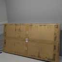 DUMOS 40 Inch Office Small Computer Desk Modern Simple Style Writing Study Work Table for Home Bedroom - Wood Black