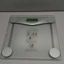 Etekcity Digital Body Weight Bathroom Scale, Large Blue LCD Backlight Display, High Precision Measurements,6mm Tempered Glass, 400 Pounds (11.9 x 11.9 x 0.95 inches, Blinding Silver)